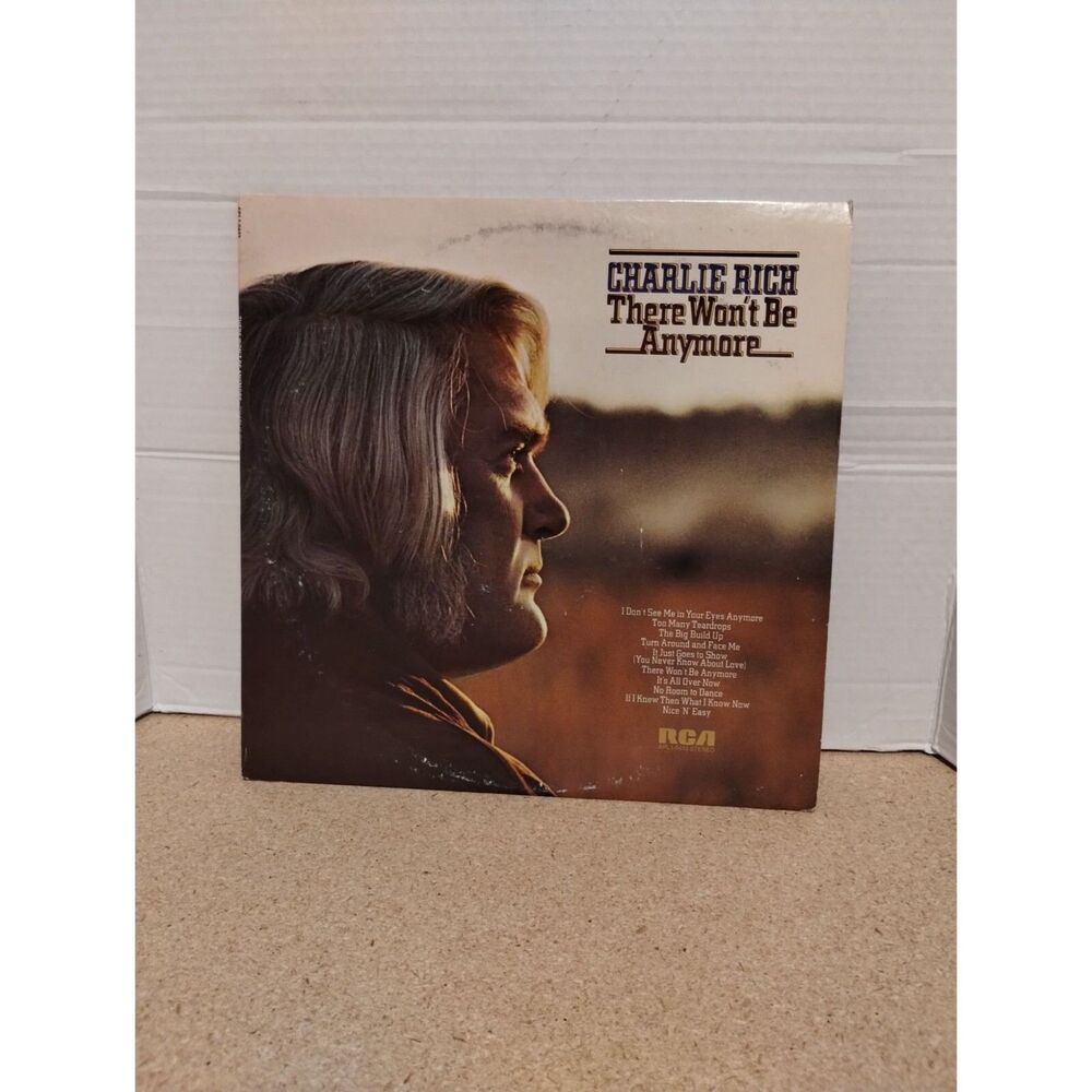 1974 Charlie Rich There Won't Be Anymore APL1-0433 LP33
